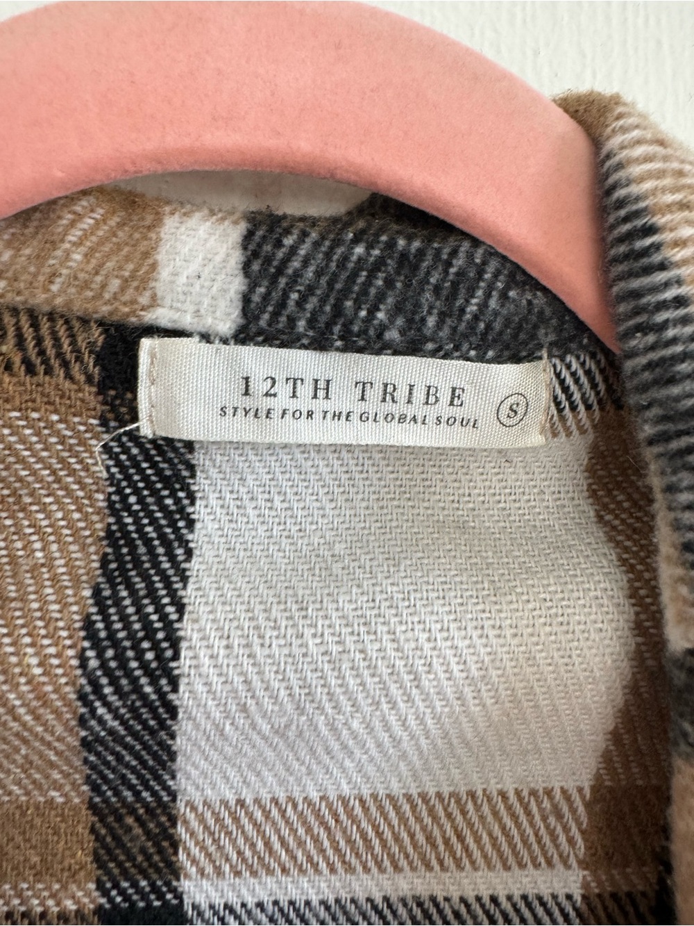 12th Tribe Flannel Small - Picture 2 of 3